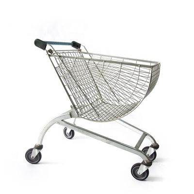 качество  Custom Korean round fshion style round shopping cart Shunhong shopping cart escalator shopping trolleys for supermarket завод