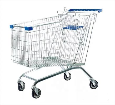 качество  100% Eco-friendly 240L supermarket trolley retail store shopping carts завод