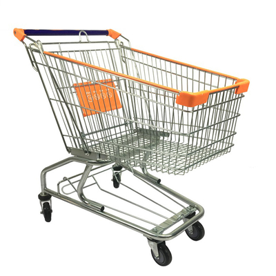 Folding American Supermarket Trolley Size Grocery Cart