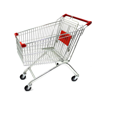 Factory Price Durable Steel Supermarket Trolley 240L Retail Store Shopping Trolley